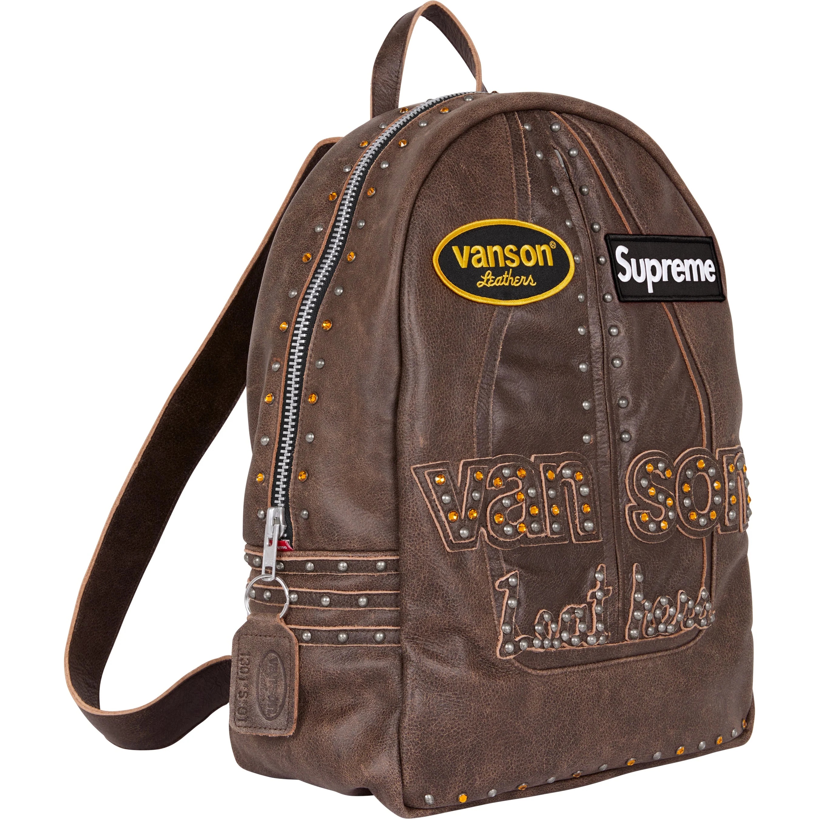 Supreme®/Vanson Leathers®/b.b. Simon Backpack view 2